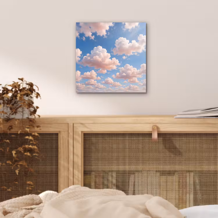 Aluminium schilderij - Wolken - Hemel - Natuur - Licht - Blauw — 4