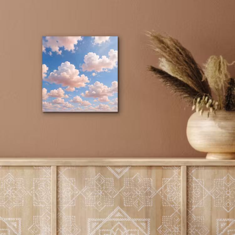 Aluminium schilderij - Wolken - Hemel - Natuur - Licht - Blauw — 5