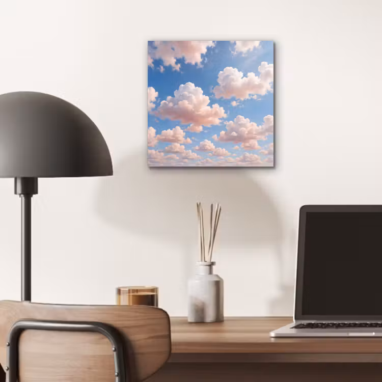 Aluminium schilderij - Wolken - Hemel - Natuur - Licht - Blauw — 6