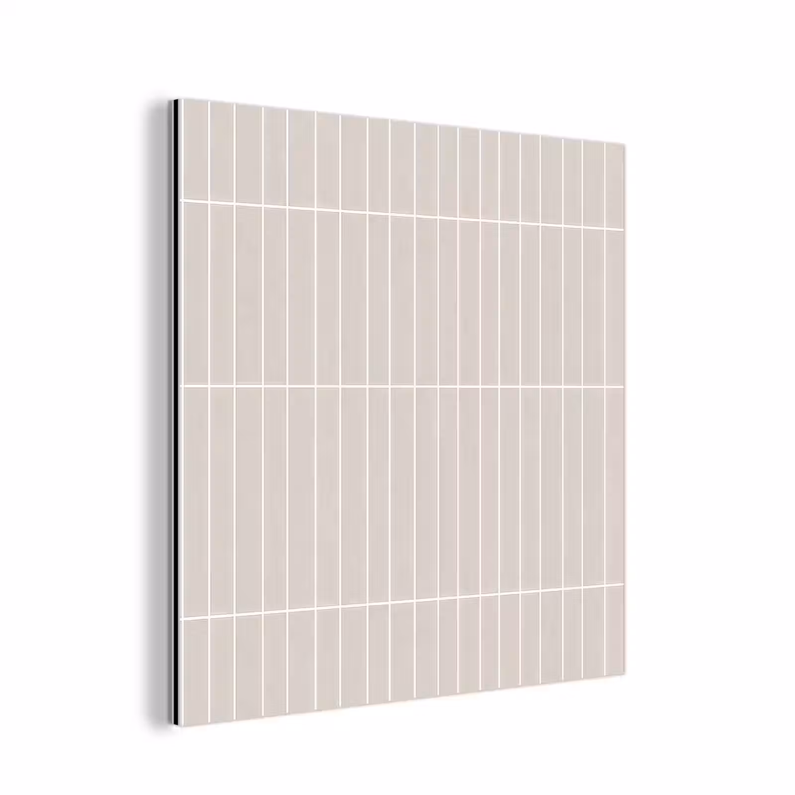 Aluminium schilderij - Patroon - Tegels - Zand — 1