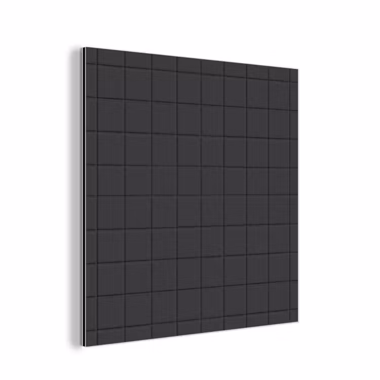 Aluminium schilderij - Patroon - Tegel - Antraciet — 1