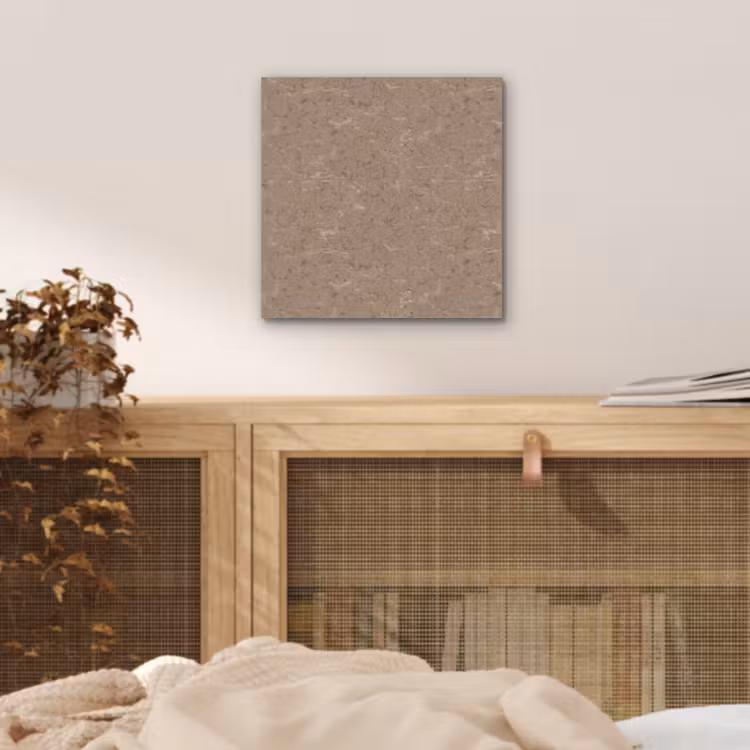 Aluminium schilderij - Patroon - Kalksteen - Beige — 4