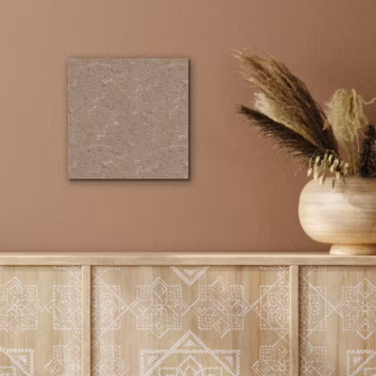 Aluminium schilderij - Patroon - Kalksteen - Beige — 5