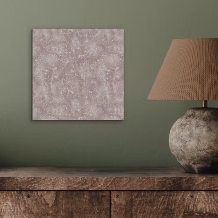 Aluminium schilderij - Marmer - Patroon - Mauve — 3