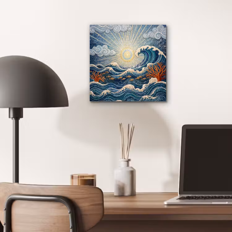 Aluminium schilderij - Onderwater - Koraal - Vis - Natuur - Kunst — 6