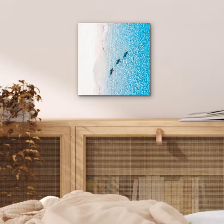 Aluminium schilderij - Vis - Oceaan - Strand - Turquoise - Natuur — 4