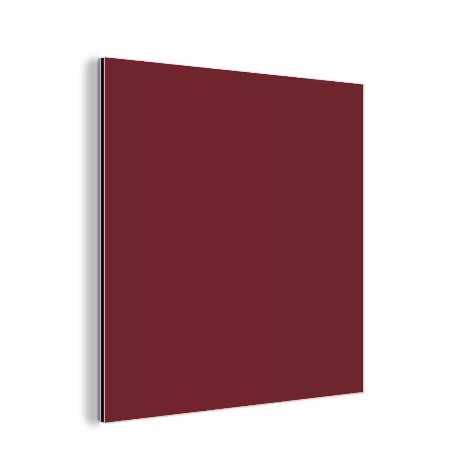 Aluminium schilderij - Dark - Garnet - Rood — 1