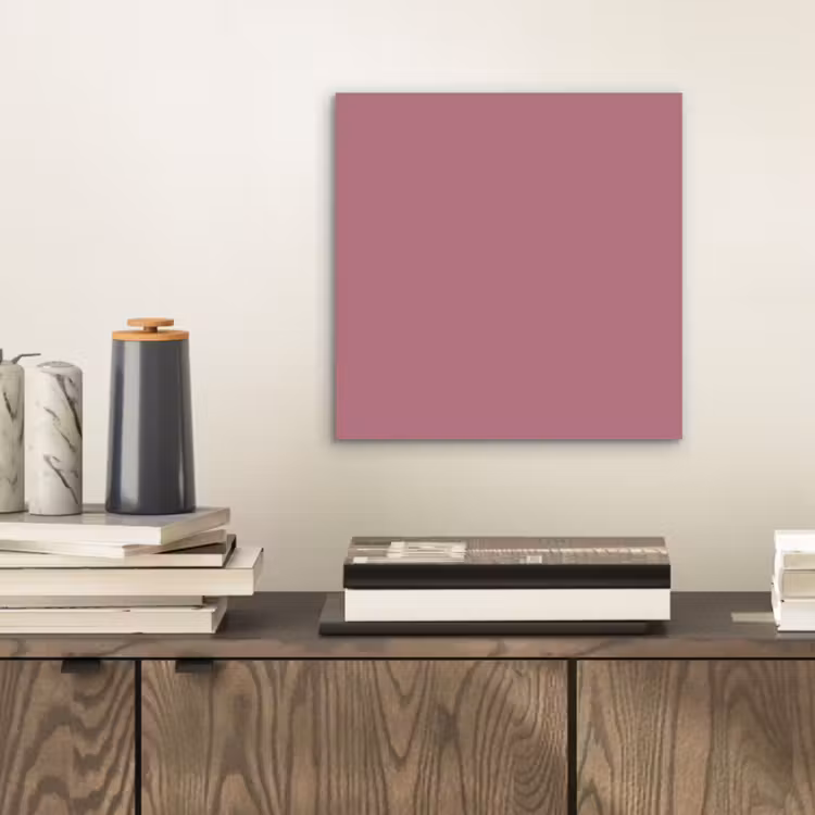 Aluminium schilderij - Antique - Mauve - Roze — 2