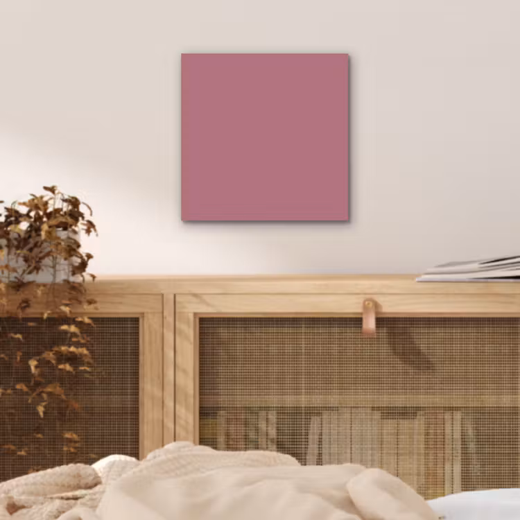 Aluminium schilderij - Antique - Mauve - Roze — 4