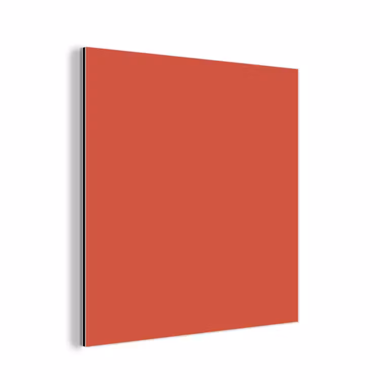 Aluminium schilderij - Brick - Red - Rood — 1