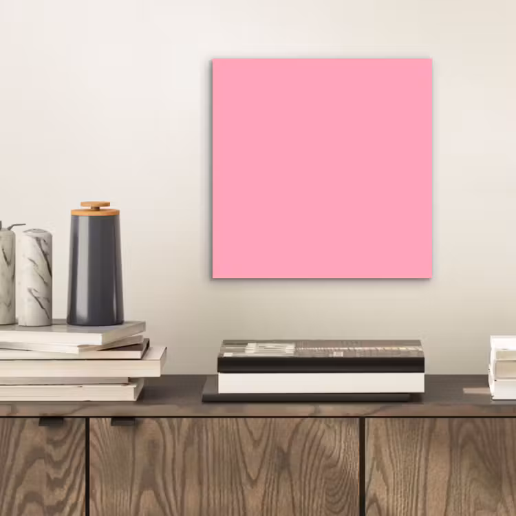 Aluminium schilderij - Bubblegum - Pink - Roze — 2