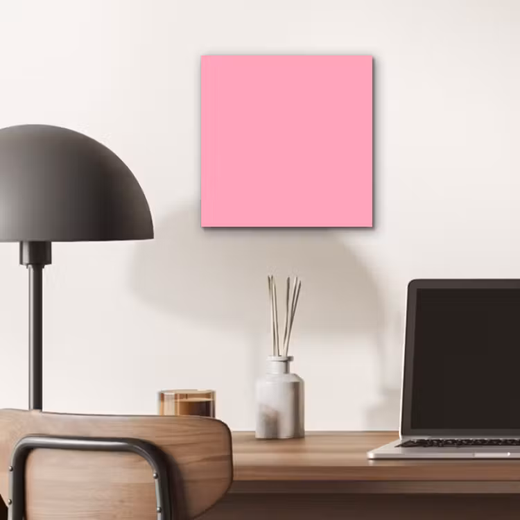 Aluminium schilderij - Bubblegum - Pink - Roze — 6