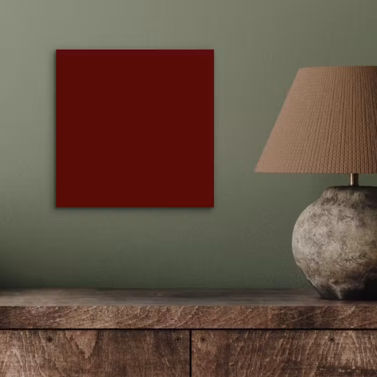 Aluminium schilderij - Burnt - Mahogany - Rood — 3