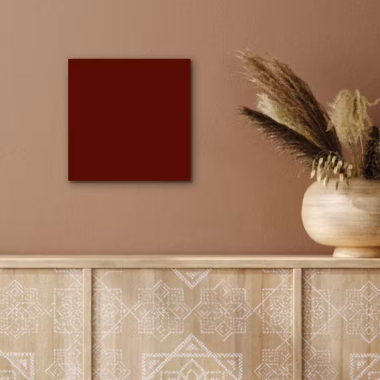 Aluminium schilderij - Burnt - Mahogany - Rood — 5