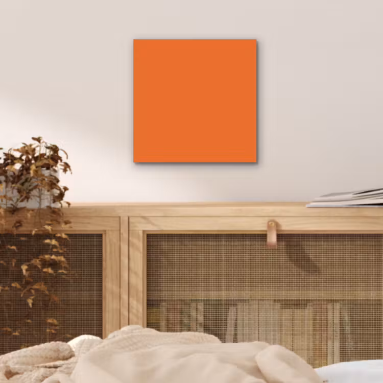 Aluminium schilderij - Burnt - Sienna - Oranje — 4