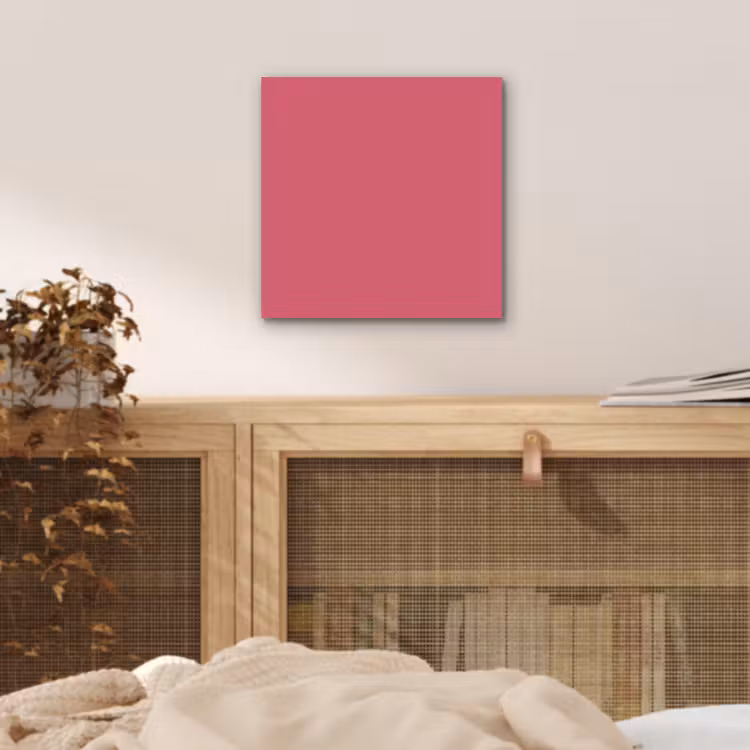 Aluminium schilderij - Crimson - Rose - Roze — 4