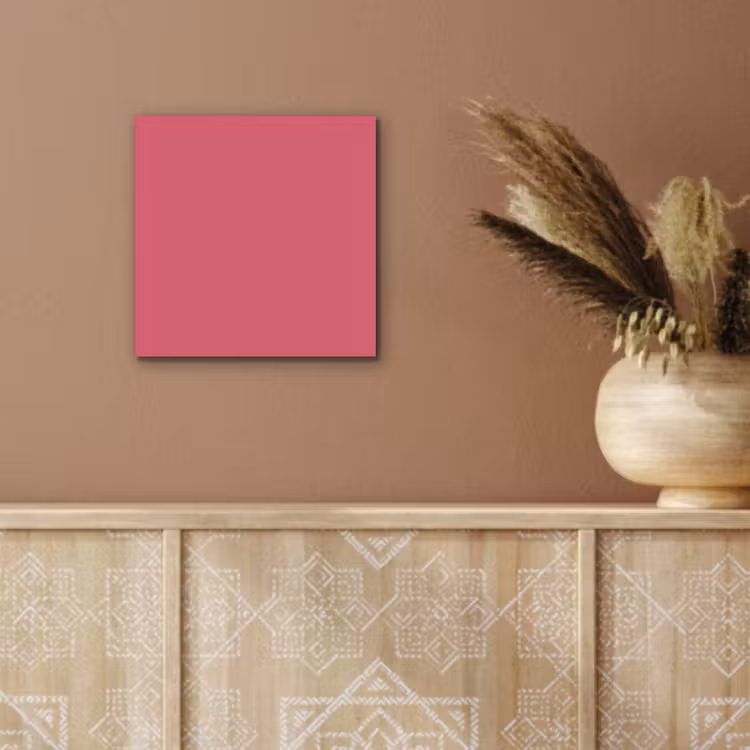 Aluminium schilderij - Crimson - Rose - Roze — 5