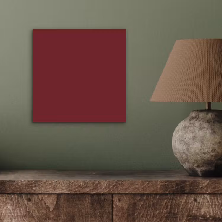Aluminium schilderij - Dark - Garnet - Rood — 3