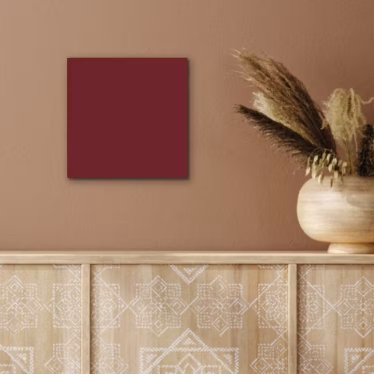 Aluminium schilderij - Dark - Garnet - Rood — 5