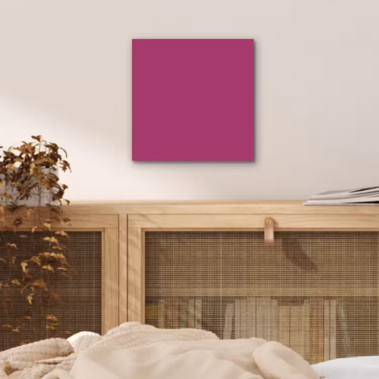 Aluminium schilderij - Deep - Magenta - Paars — 4