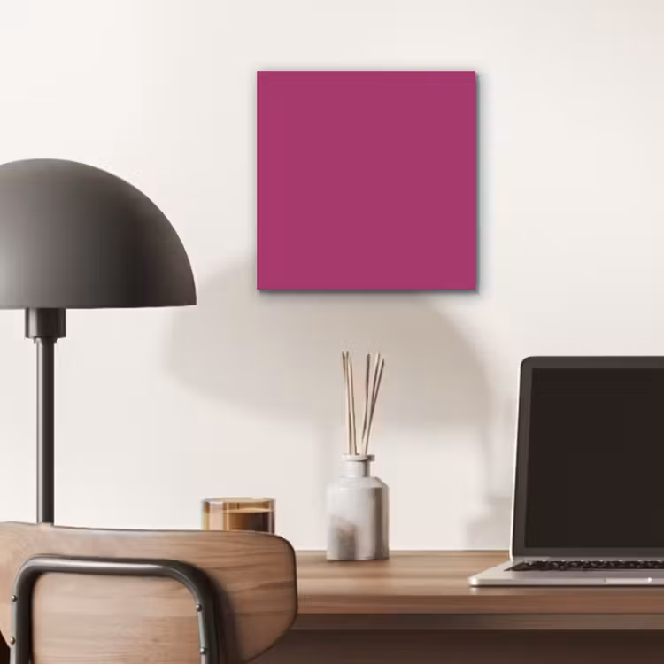 Aluminium schilderij - Deep - Magenta - Paars — 6