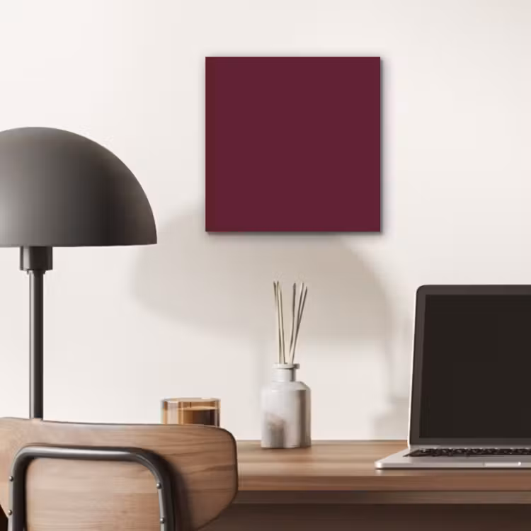 Aluminium schilderij - Deep - Plum - Paars — 6