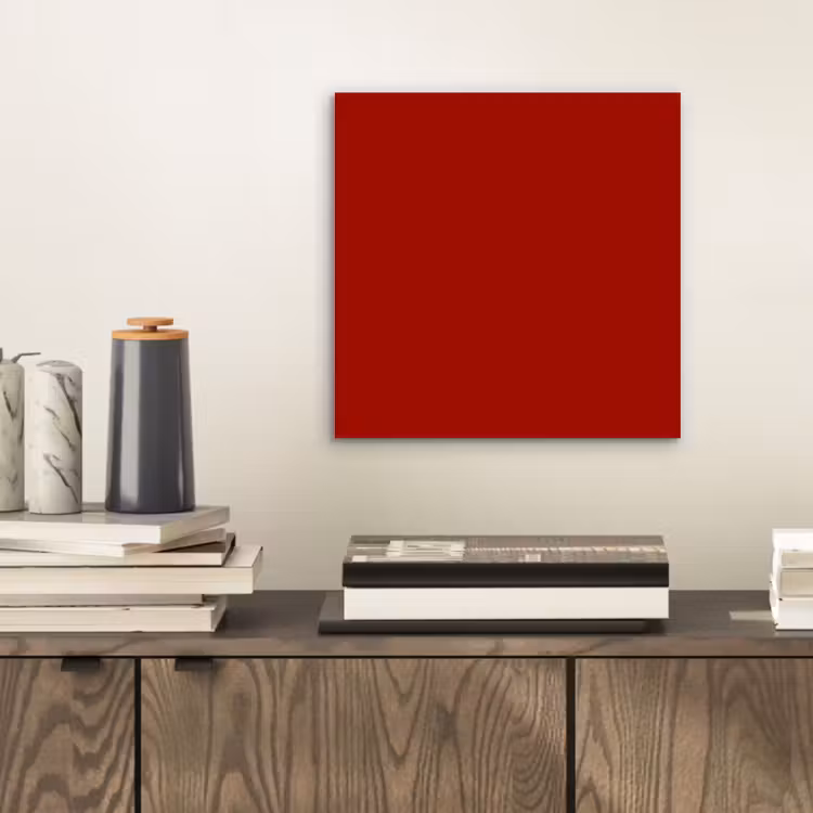 Aluminium schilderij - Oxblood - Maroon - Rood — 2
