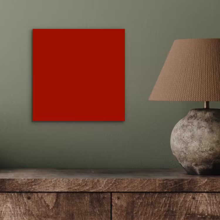Aluminium schilderij - Oxblood - Maroon - Rood — 3