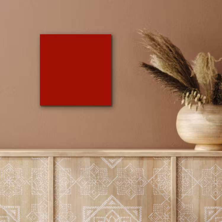 Aluminium schilderij - Oxblood - Maroon - Rood — 5
