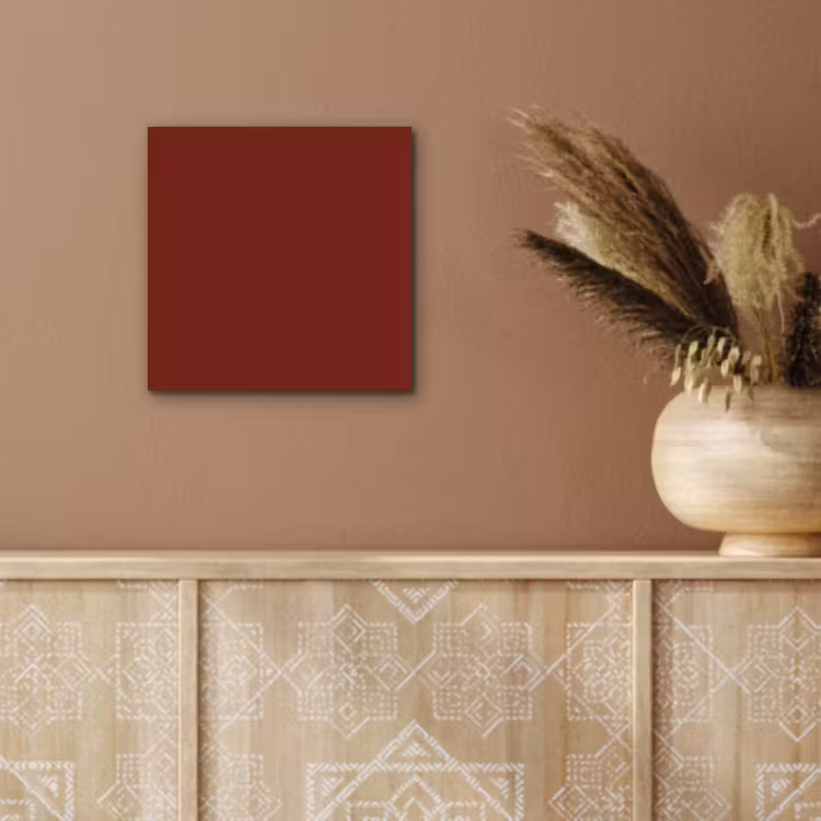 Aluminium schilderij - Rustic - Terracotta - Rood — 5