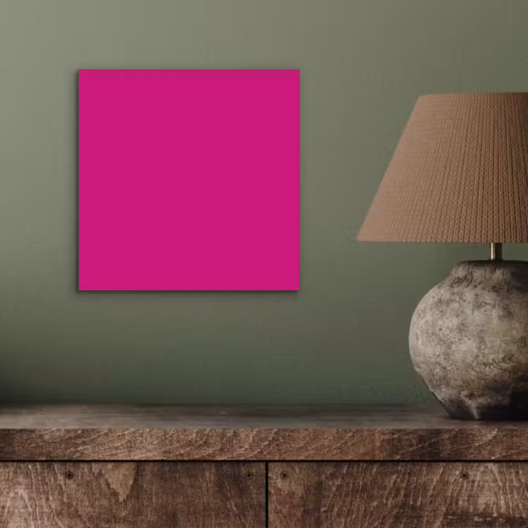 Aluminium schilderij - Velvet - Magenta - Roze — 3