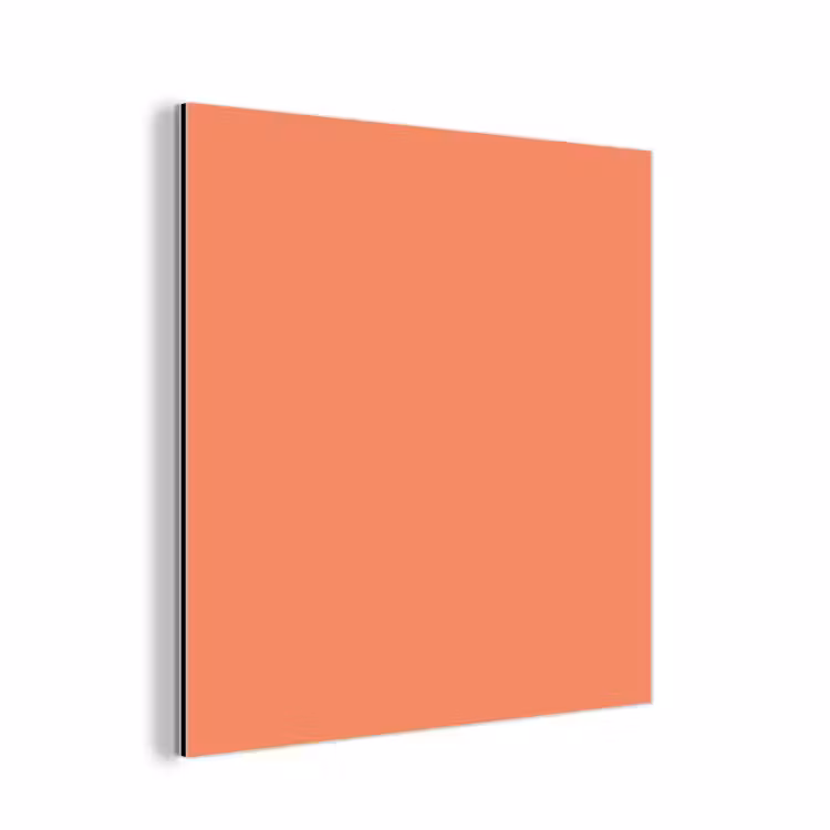 Aluminium schilderij - Warm - Clay - Terracotta — 1