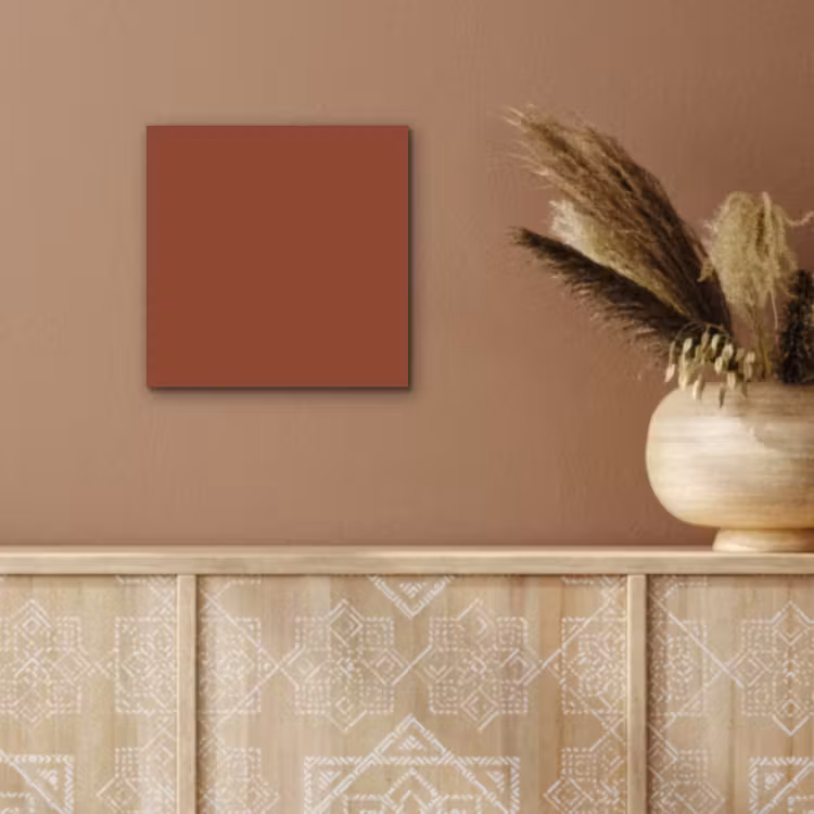 Aluminium schilderij - Burnt - Mahogany - Terracotta — 5