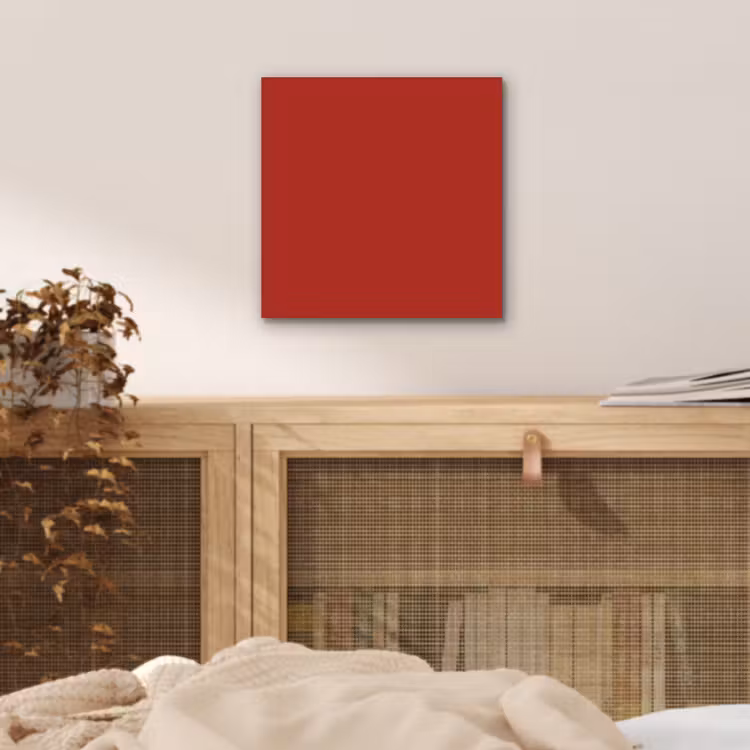 Aluminium schilderij - Deep - Crimson - Rood — 4