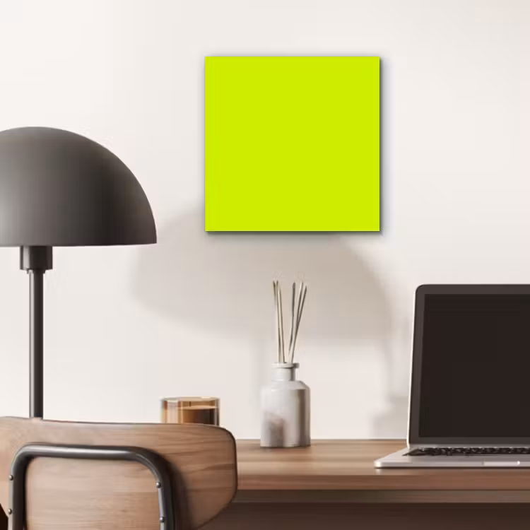 Aluminium schilderij - Electric - Lemon - Geel — 6