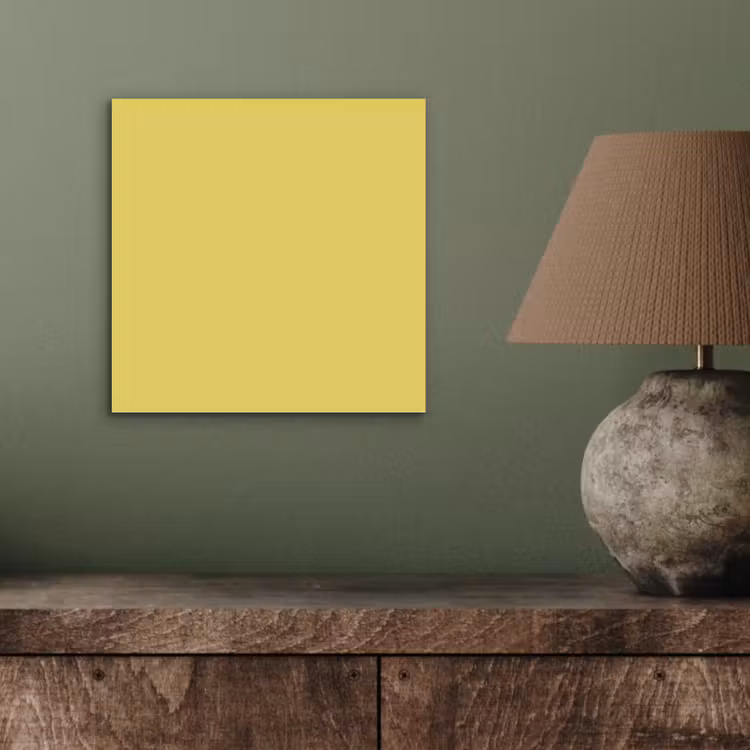 Aluminium schilderij - Golden - Ochre - Geel — 3