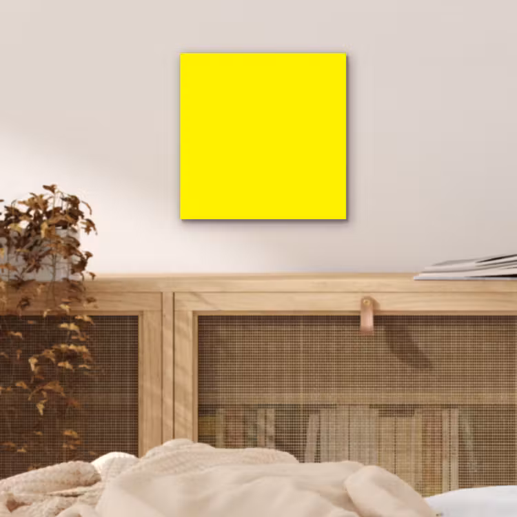 Aluminium schilderij - Sunshine - Glow - Geel — 4
