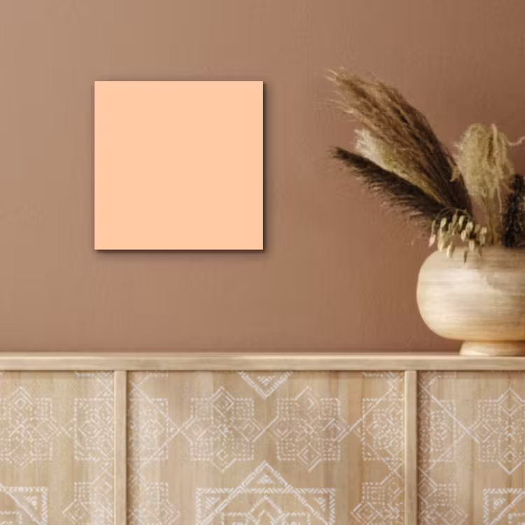 Aluminium schilderij - Apricot - Blush - Nude — 5