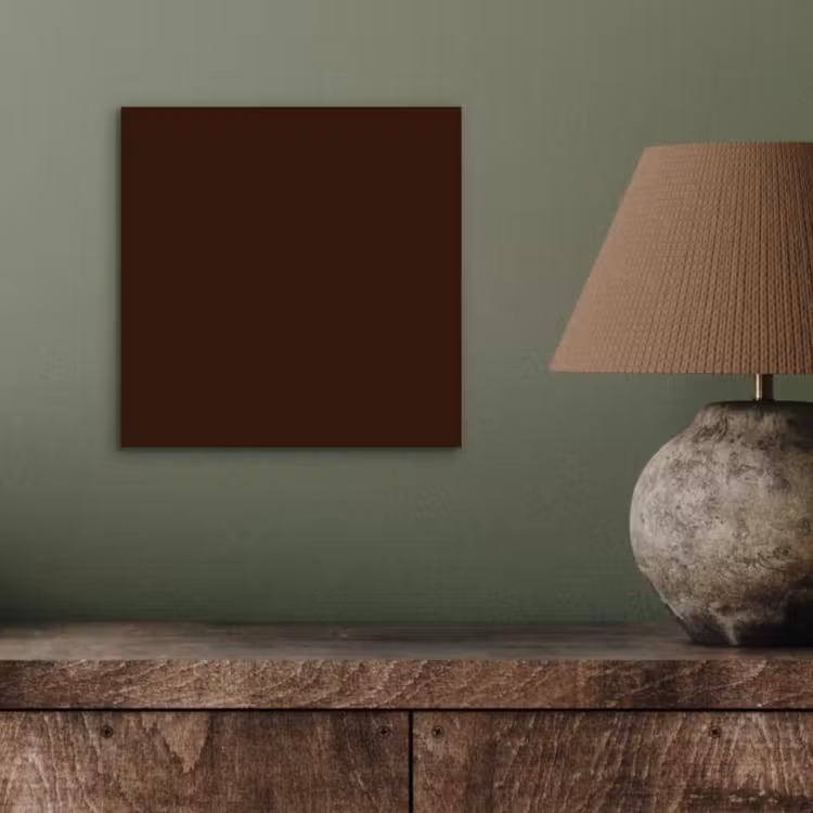 Aluminium schilderij - Dark - Chocolate - Bruin — 3