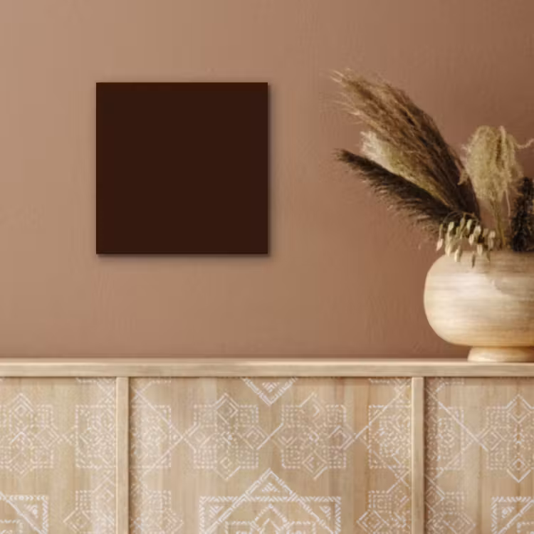 Aluminium schilderij - Dark - Chocolate - Bruin — 5