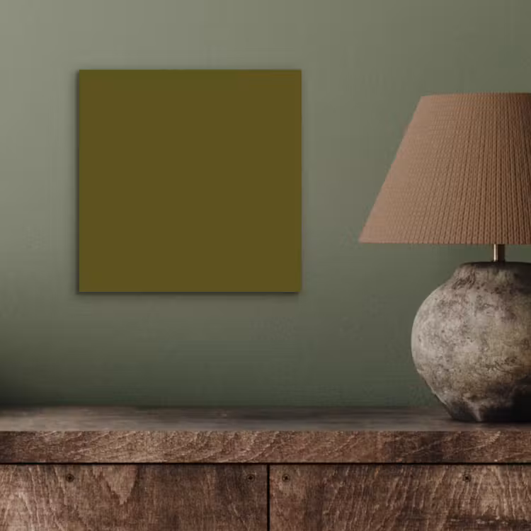 Aluminium schilderij - Dark - Olive - Groen — 3