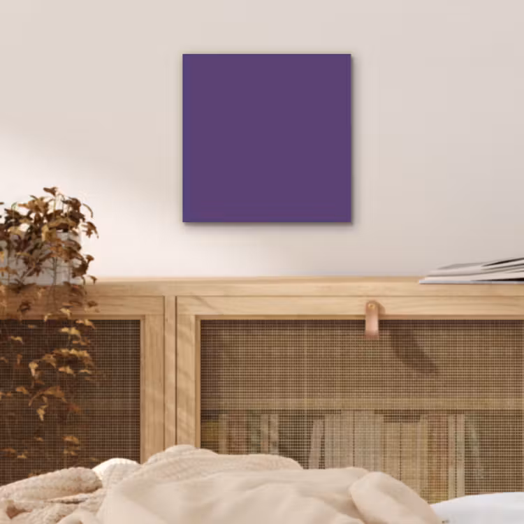 Aluminium schilderij - Deep - Plum - Paars — 4