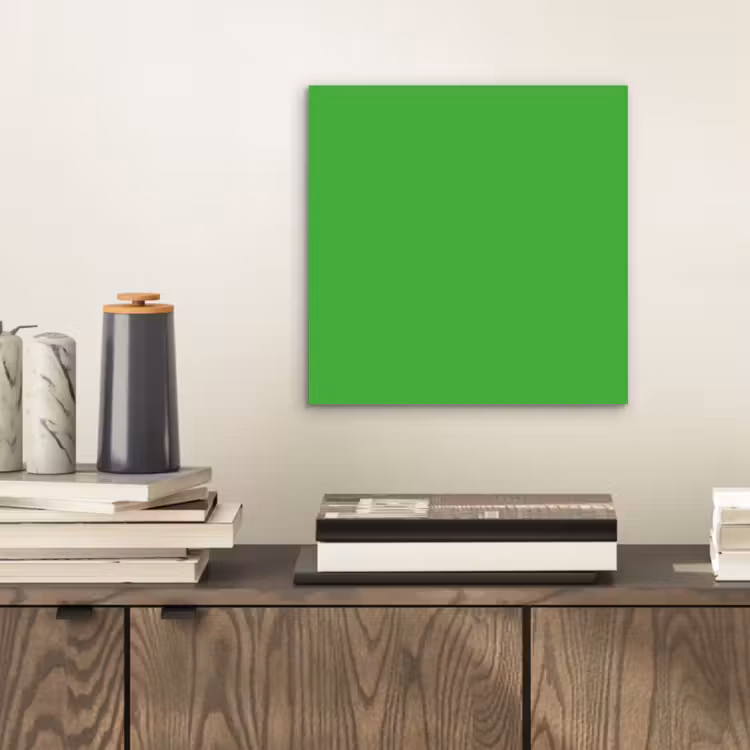 Aluminium schilderij - Kelly - Green - Groen — 2