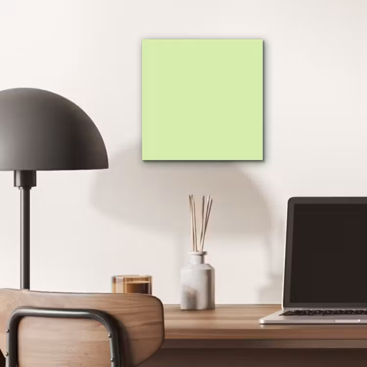 Aluminium schilderij - Light - Lime - Groen — 6
