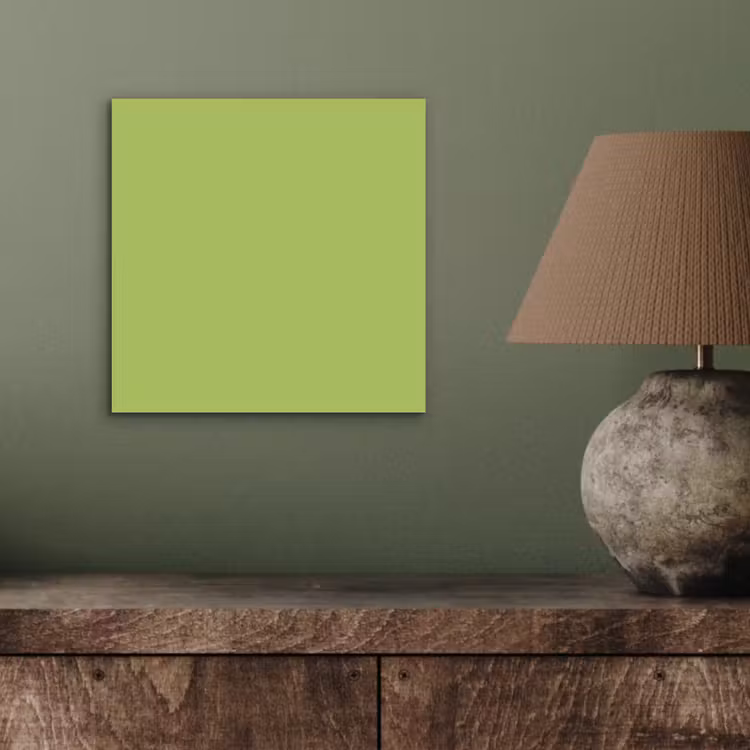 Aluminium schilderij - Lime - Glow - Groen — 3