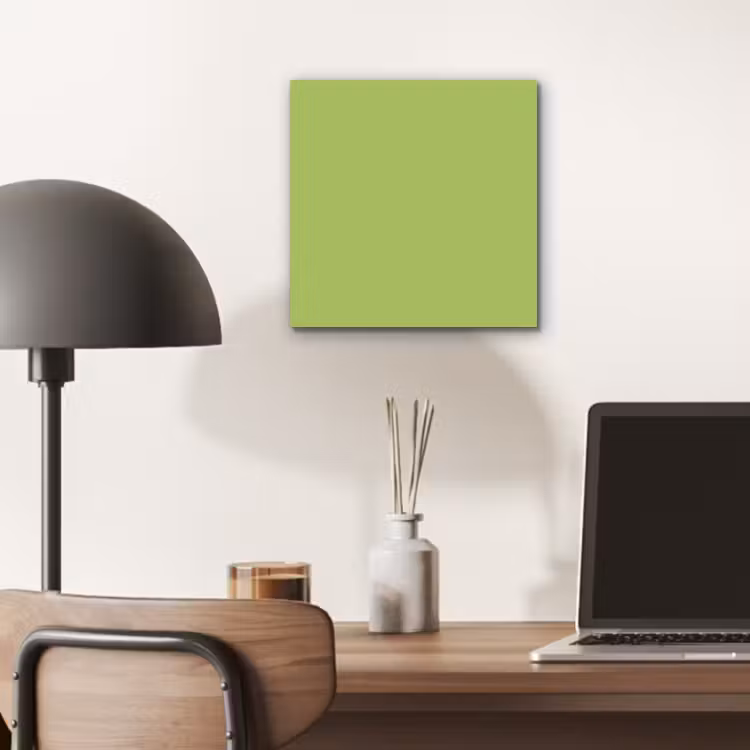 Aluminium schilderij - Lime - Glow - Groen — 6
