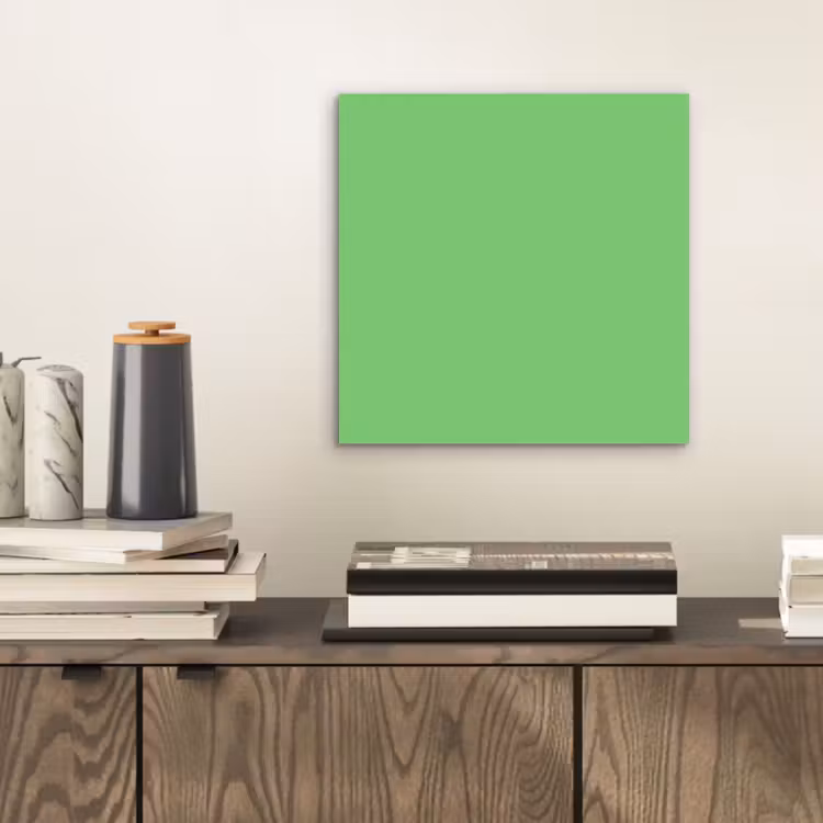 Aluminium schilderij - Meadow - Green - Groen — 2