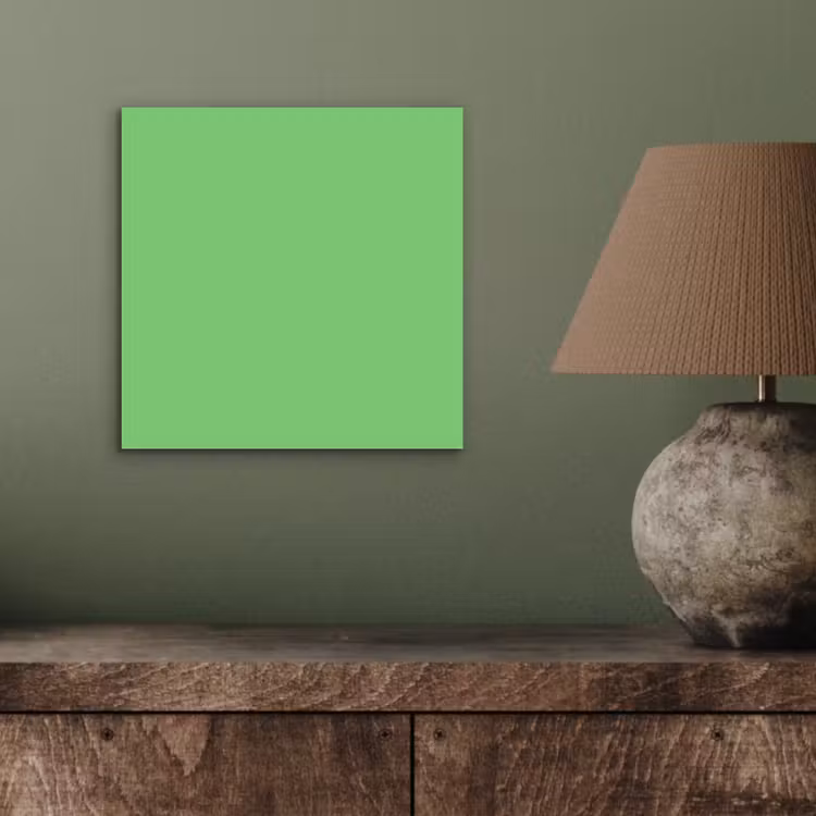 Aluminium schilderij - Meadow - Green - Groen — 3