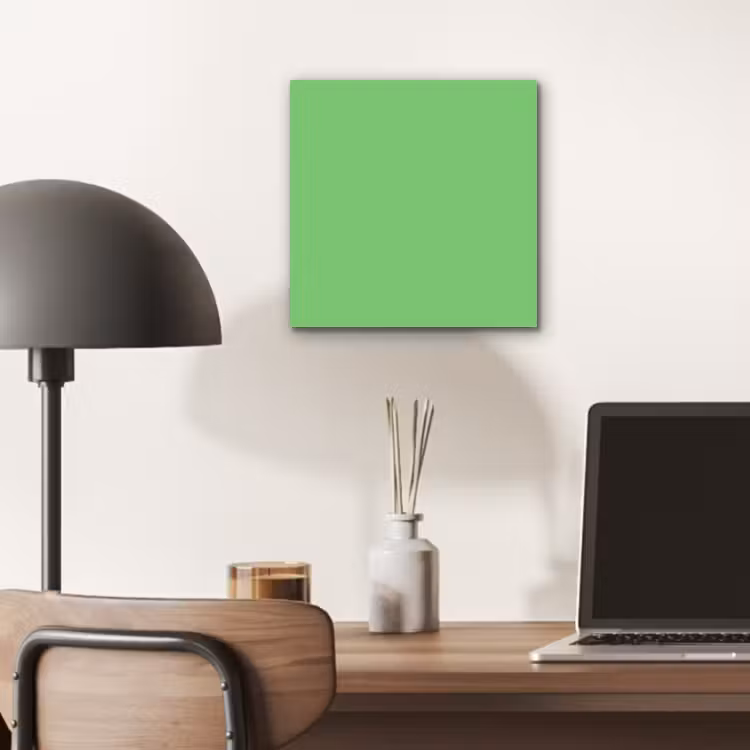 Aluminium schilderij - Meadow - Green - Groen — 6