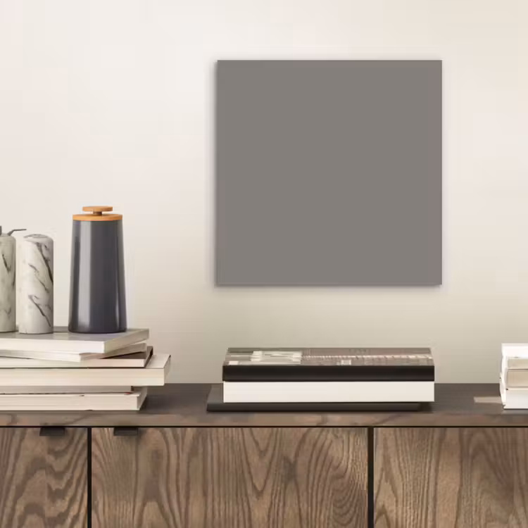 Aluminium schilderij - Mineral - Grey - Grijs — 2